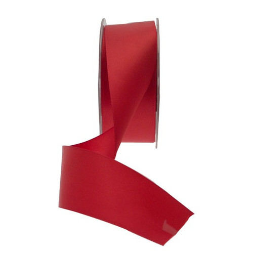 Deep Red Satin Ribbon 35mm Deep Red Satin Ribbon 35mm