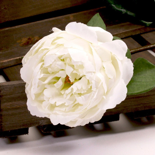Single Peony Cream 68cm Single Peony Cream 68cm