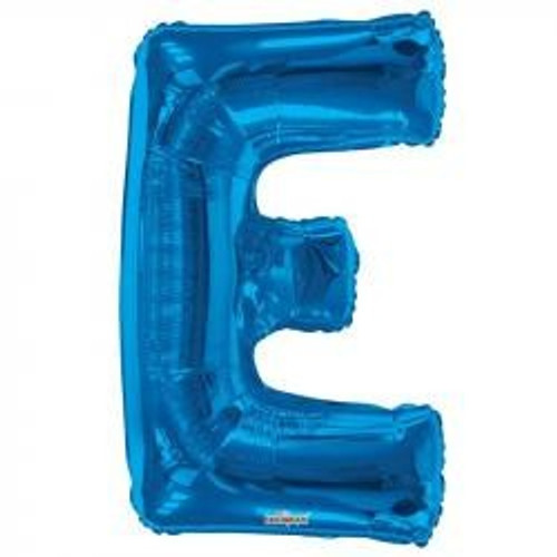34"  Letter Balloon - E - Blue