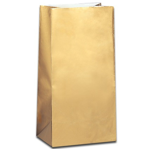 Gold Paper Party Bags