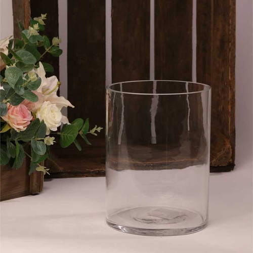 Glass Cylinder Vase (20cm x 15cm) Glass Cylinder Vase (20cm x 15cm)