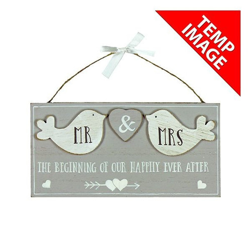 Love Story Mdf Plaque Birds - The Beginning Love Story Mdf Plaque Birds - The Beginning