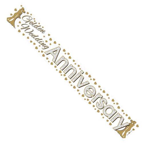 50th Wedding Anniversary Banner 50th Wedding Anniversary Banner