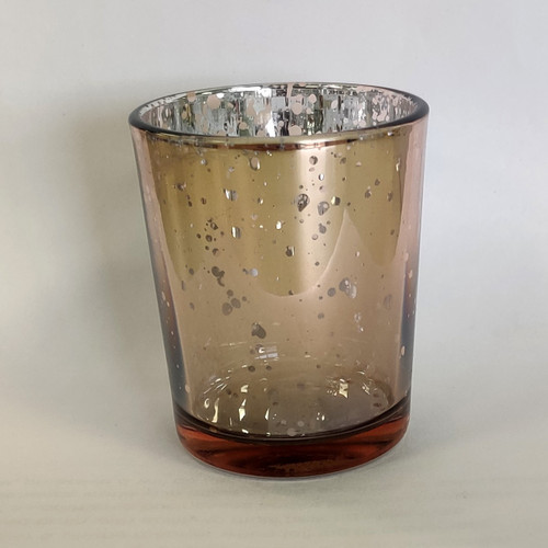 Rose Gold Mercury Tealight Holder (5.5 x 6.5cm)