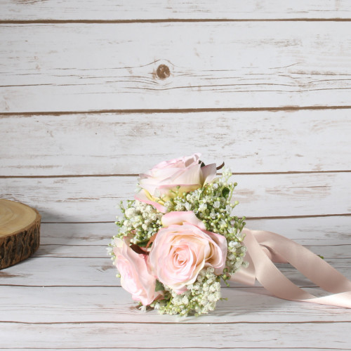 Small Lisa Rose & Gypsophila Bouquet Small Lisa Rose & Gypsophila Bouquet