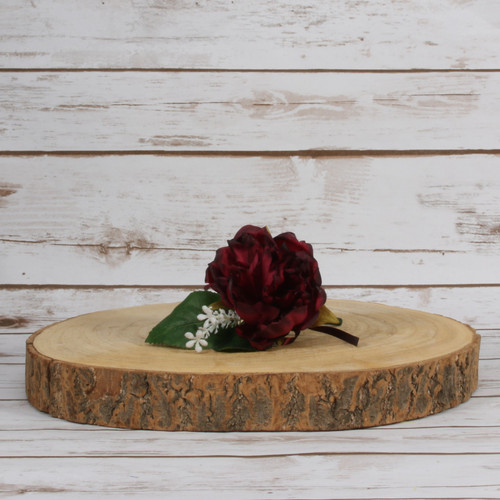 Personalised Serenity Peony Bud & Thyme Buttonhole