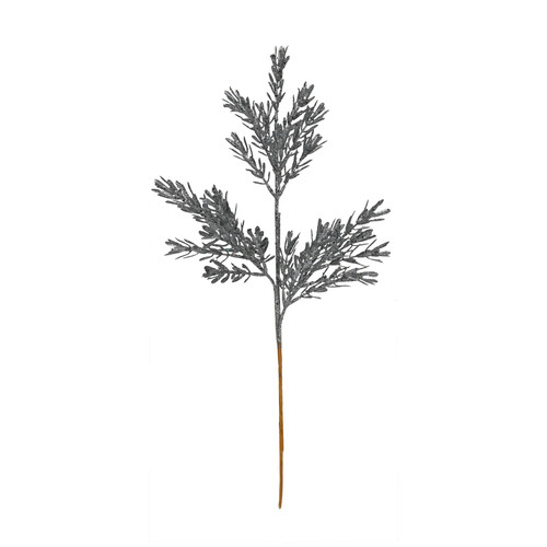 Pewter Glitter Ruscus spray Pewter Glitter Ruscus spray