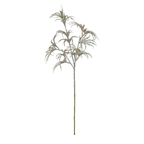 Champagne Glitter Aralia leaf stem Champagne Glitter Aralia leaf stem