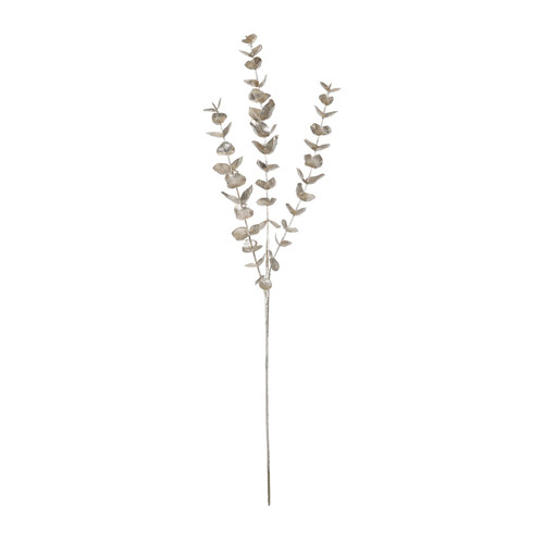 Metallic Eucalyptus x 3 Stem Champagne Metallic Eucalyptus x 3 Stem Champagne