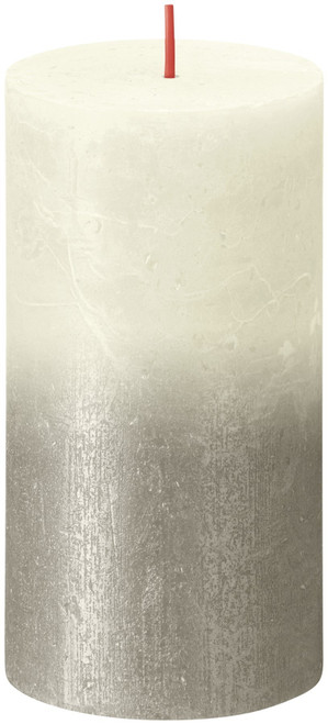 Faded Soft Pearl Bolsius Rustic Metallic Candle (130 x 68mm) Faded Soft Pearl Bolsius Rustic Metallic Candle (130 x 68mm)