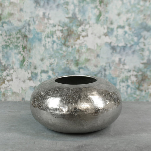 Silver Mayfair Pebble (Medium) Silver Mayfair Pebble (Medium)