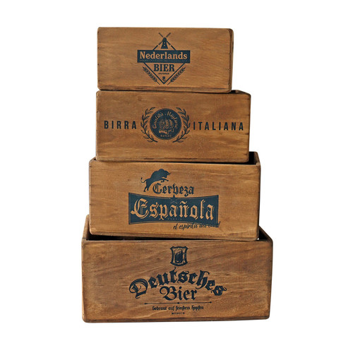 Beer Crates (Set of 4) Beer Crates (Set of 4)