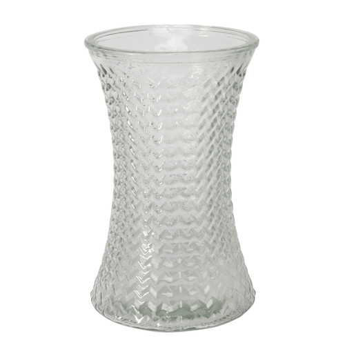 Geometric Hand-Tied Vase (19.8cm x 12.5cm)
