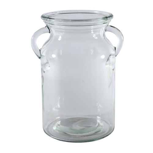 Glass Milk Churn (H19 x Dia12cm)
