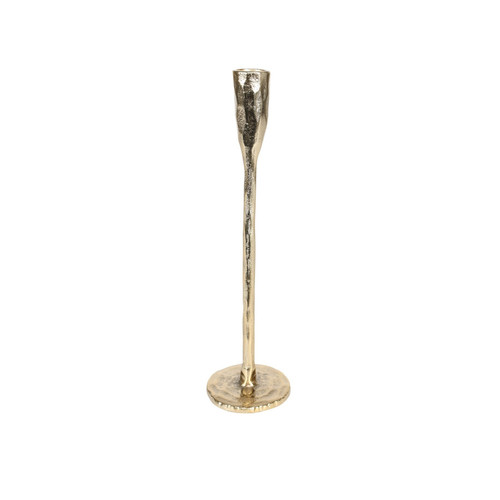 Organic Covent Garden Candle Stick Raw Bright Gold (H26cm)