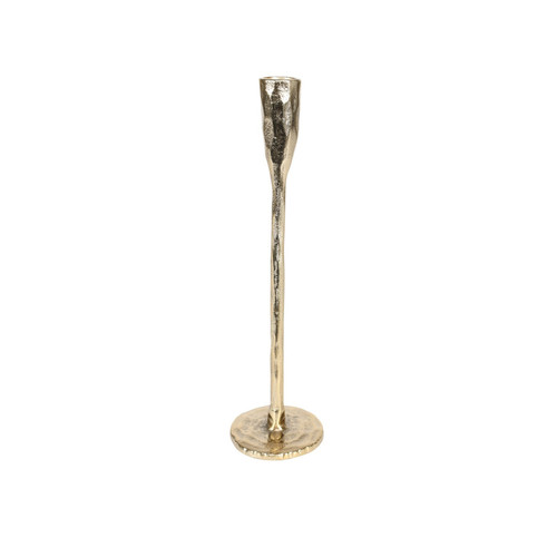Organic Covent Garden Candle Stick Raw Bright Gold (H26cm) Organic Covent Garden Candle Stick Raw Bright Gold (H26cm)