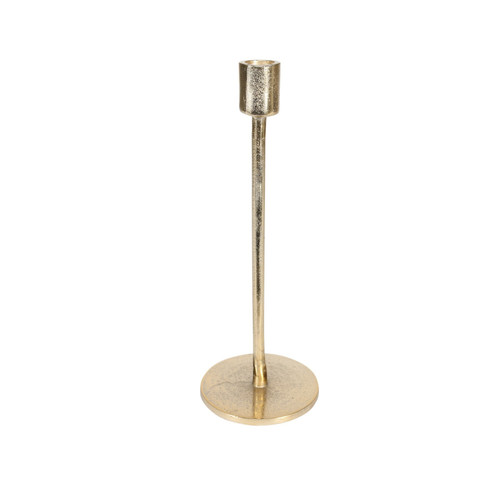 Tulip Covent Garden Candle Stick Raw Bright Gold (H27cm)