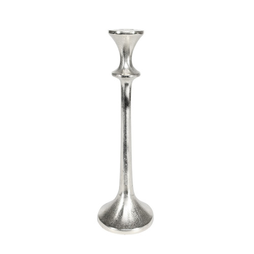 Manor Covent Garden Candle Stick Raw Silver (H30cm) Manor Covent Garden Candle Stick Raw Silver (H30cm)