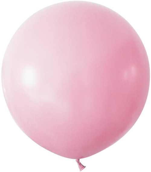 Macaron Pink Jumbo Latex Balloon - 24 inch (Pk 3) Macaron Pink Jumbo Latex Balloon - 24 inch (Pk 3)