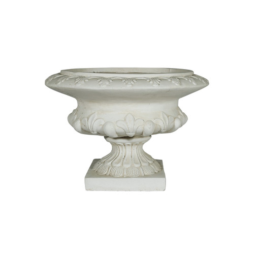 Hortus Adrienne Cream Garden Urn (29cm)