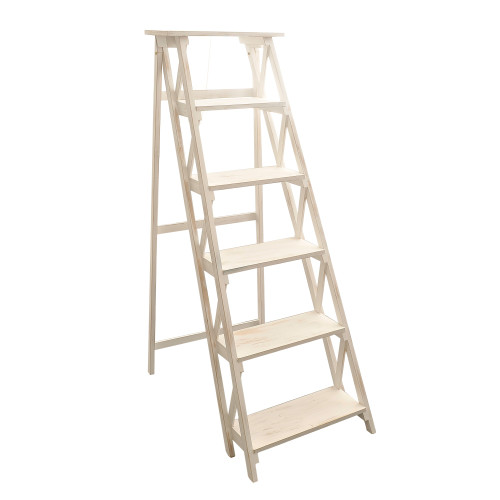 White Wooden Display Stand (156cm) White Wooden Display Stand (156cm)