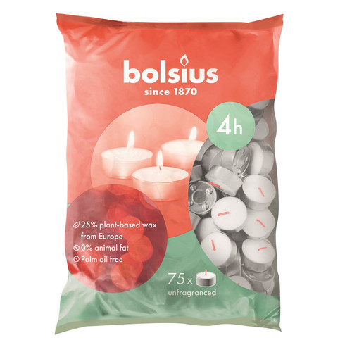 Bolsius Tealights (Bag of 75) Bolsius Tealights (Bag of 75)