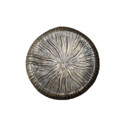 Antique Gold Eros Lily Plate (Dia34cm) Antique Gold Eros Lily Plate (Dia34cm)