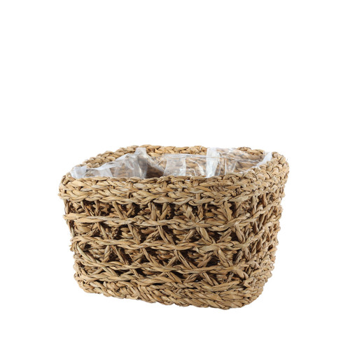 Square Seagrass Basket (15cm x 23cm x 23cm) Square Seagrass Basket (15cm x 23cm x 23cm)