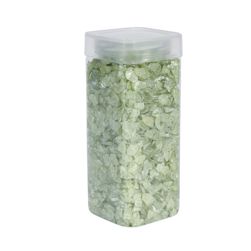 5-8mm Pearlised Green Glass Pebbles (750gr) 5-8mm Pearlised Green Glass Pebbles (750gr)