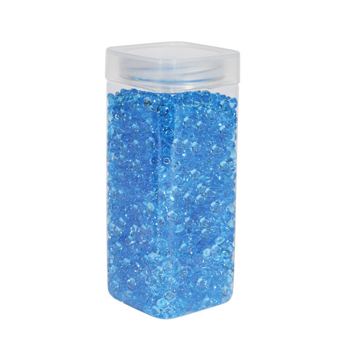 7mm Plastic Blue Beads (330gr) 7mm Plastic Blue Beads (330gr)