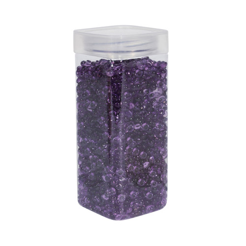 7mm Plastic Deep Purple Beads (330gr) 7mm Plastic Deep Purple Beads (330gr)