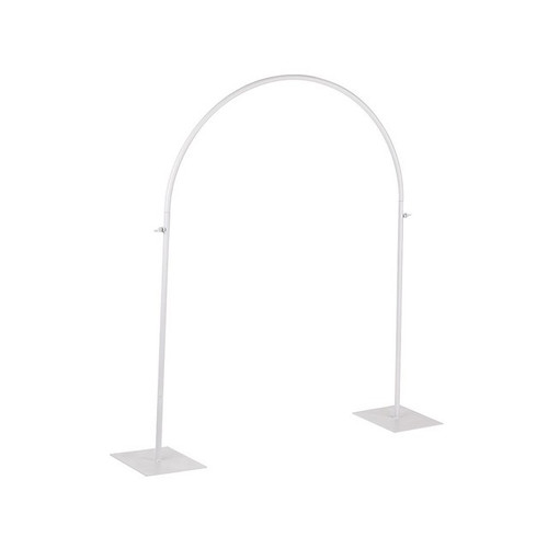 White Wedding Cake Arch White Wedding Cake Arch