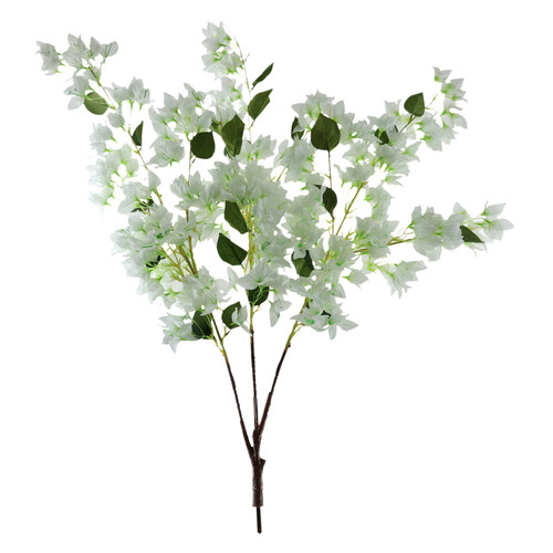 Bougainvillea Tree Branches - White - Set of 30