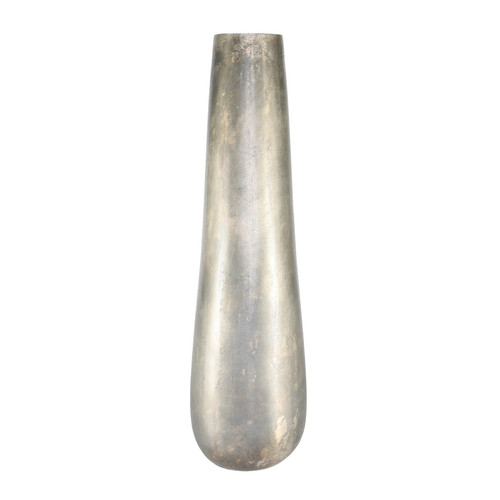 Antique Silver Poseidon Vase (58 x 17cm) Antique Silver Poseidon Vase (58 x 17cm)