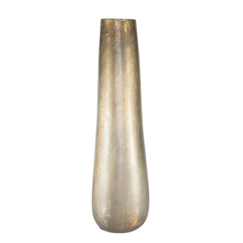 Antique Gold Poseidon Vase (58 x 17cm) Antique Gold Poseidon Vase (58 x 17cm)
