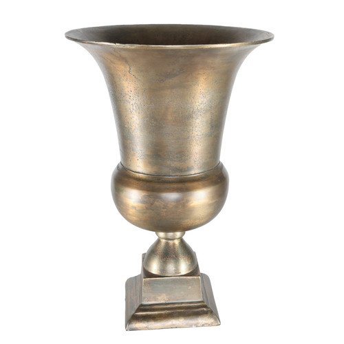 Antique Gold Poseidon Urn (43 x 29.5cm) Antique Gold Poseidon Urn (43 x 29.5cm)