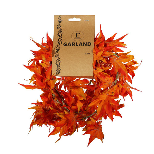 Essential Orange Acer Palmatum Garland (180cm)