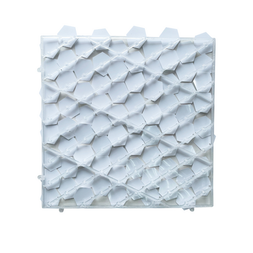 Pearlised Blue Hexagonal Sequin Wall (180 x 180cm)