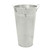 30cm Galvanised Vase