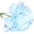 Baby Blue Single Carnations (12 Stems)