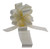 Ivory Wedding Car Ribbon & 3 Bows