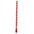 50cm Red Ensiform Prism Garland
