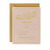 Gold Foiled Wedding Evening Invitations - Discontinued