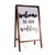 Welcome to our Wedding Sign (standing) - Discontinued