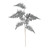  Pewter Glitter Fern spray