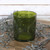 Green Votive Candle Holder 