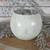 White Frosted Votive Bubble Ball Candle Holder - Discontinued
