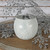 White Frosted Bubble Ball Votive Candle Holder (S) - Discontinued