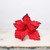 Small Red Poinsettia Pick 