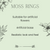 10 Inch Moss Wreath Ring